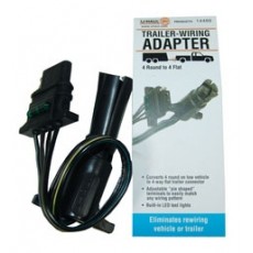 Wiring adapter, 4 round to 4 flat Wiring adapter, 4 round to 4 flat
